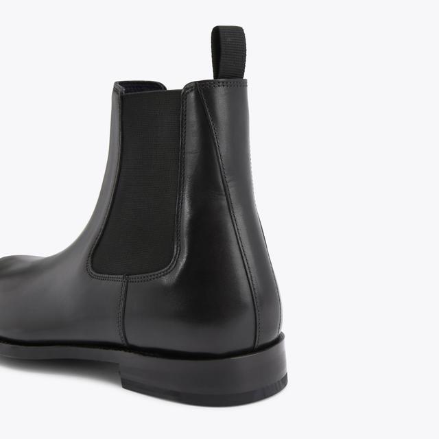 Carvela By Kurt Geiger SLOANE CHELSEA BOOT GW Black Leather Chelsea Boot By KURT GEIGER LONDON