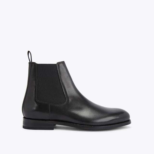 carvela by kurt geiger SLOANE CHELSEA BOOT GW Black Leather Chelsea Boot by KURT GEIGER LONDON