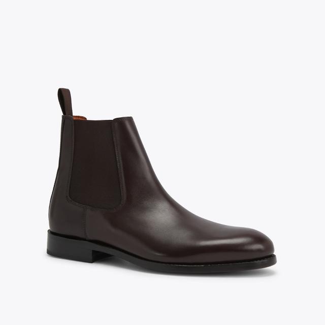 Carvela By Kurt Geiger SLOANE CHELSEA BOOT GW Dark Brown Leather Chelsea Boot By KURT GEIGER LONDON