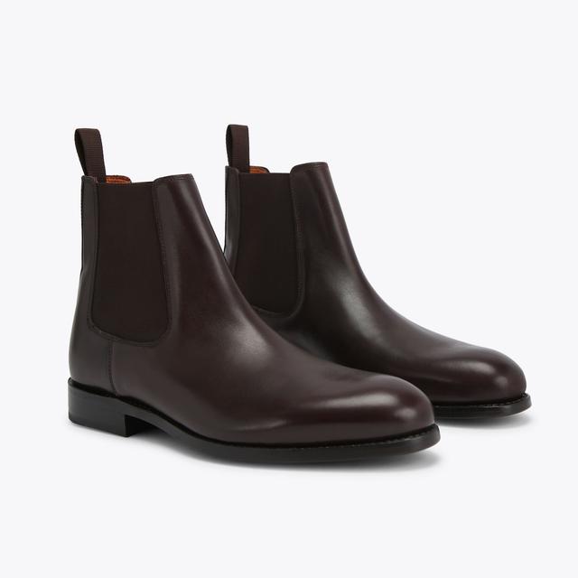 Carvela By Kurt Geiger SLOANE CHELSEA BOOT GW Dark Brown Leather Chelsea Boot By KURT GEIGER LONDON