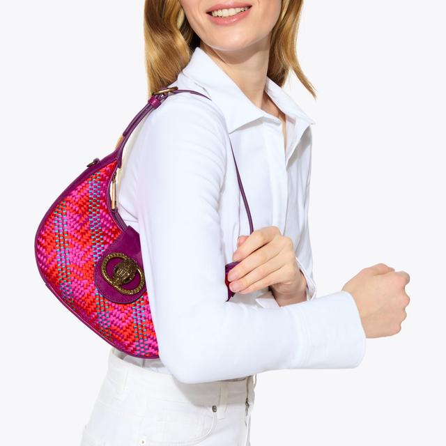 Carvela By Kurt Geiger SM CHELSEA HOBO Fuchsia Orange Hobo Bag By KURT GEIGER LONDON