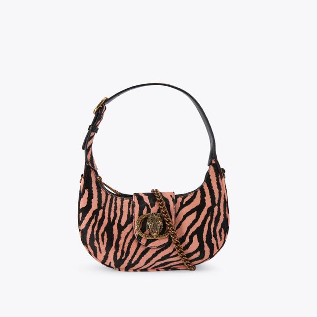 carvela by kurt geiger SM CHELSEA HOBO Pink Zebra Shoulder Bag by KURT GEIGER LONDON