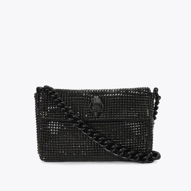 carvela by kurt geiger SM PARTY SHOULDER BAG Black Shoulder Bag by KURT GEIGER LONDON