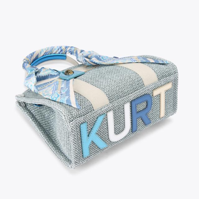 Carvela By Kurt Geiger SMALL SOUTHBANK TOTE Blue Small Tote Bag By KURT GEIGER LONDON