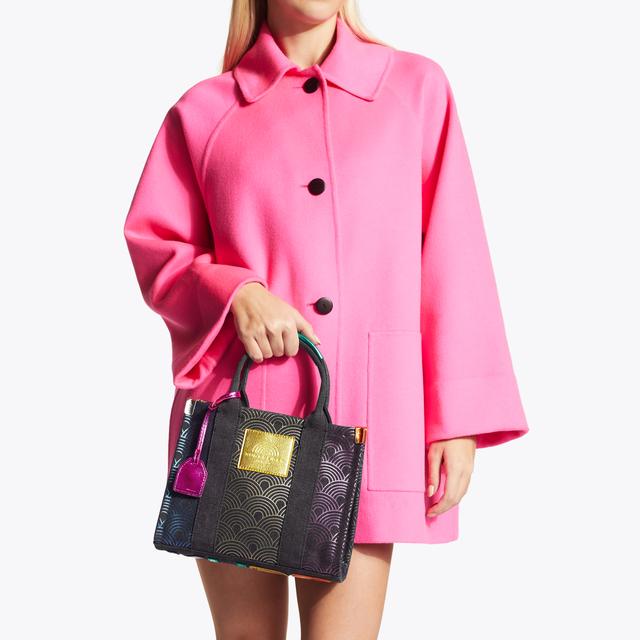 Carvela By Kurt Geiger SMALL SOUTHBANK TOTE Mini Rainbow Ombre Cross Body Bag By KURT GEIGER LONDON