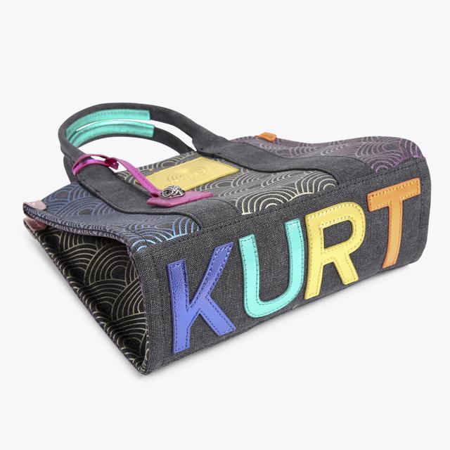 Carvela By Kurt Geiger SMALL SOUTHBANK TOTE Mini Rainbow Ombre Cross Body Bag By KURT GEIGER LONDON