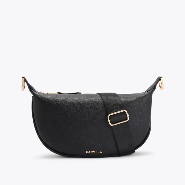 carvela by kurt geiger SOPHIA SLING BAG Black Textured Sling Bag by CARVELA