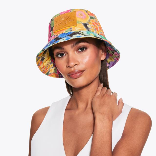 Carvela By Kurt Geiger SOUTHBANK BUCKET HAT Cotton Fabric Bucket Hat By KURT GEIGER LONDON