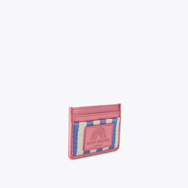 Carvela By Kurt Geiger SOUTHBANK CARD HOLDER Blue Striped Card Holder By KURT GEIGER LONDON