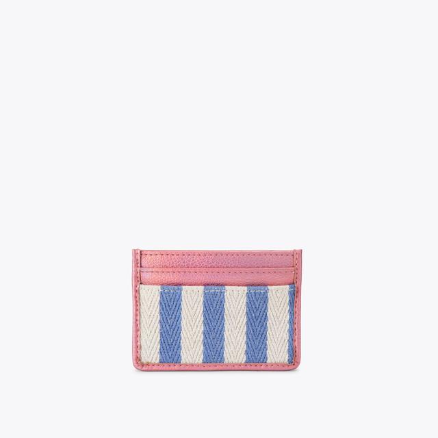 Carvela By Kurt Geiger SOUTHBANK CARD HOLDER Blue Striped Card Holder By KURT GEIGER LONDON