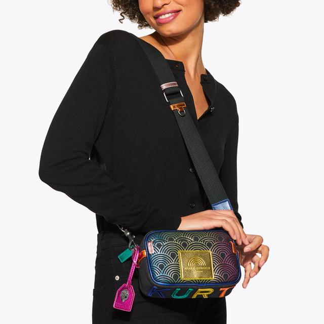 Carvela By Kurt Geiger SOUTHBANK SM CAMERA BAG Rainbow Camera Bag By KURT GEIGER LONDON