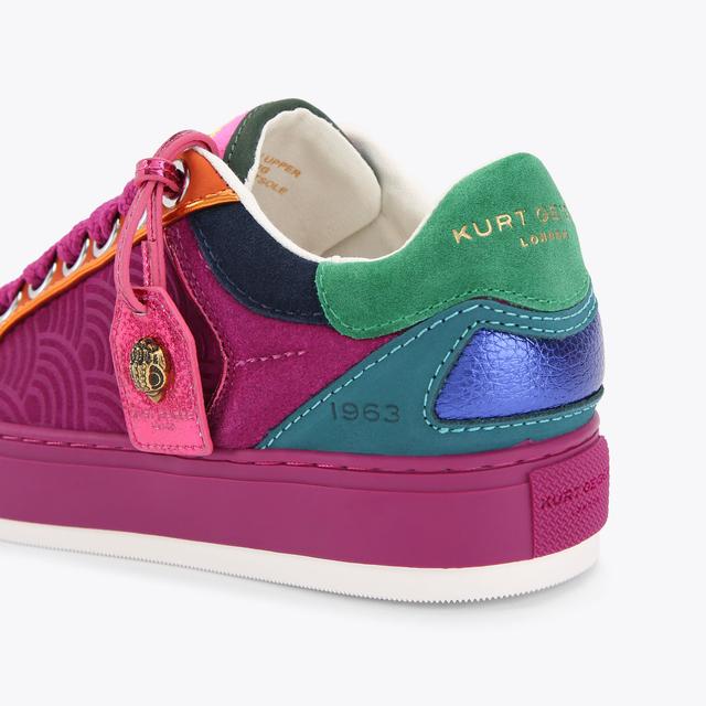 Carvela By Kurt Geiger SOUTHBANK TAG Purple Rainbow Sneakers By KURT GEIGER LONDON