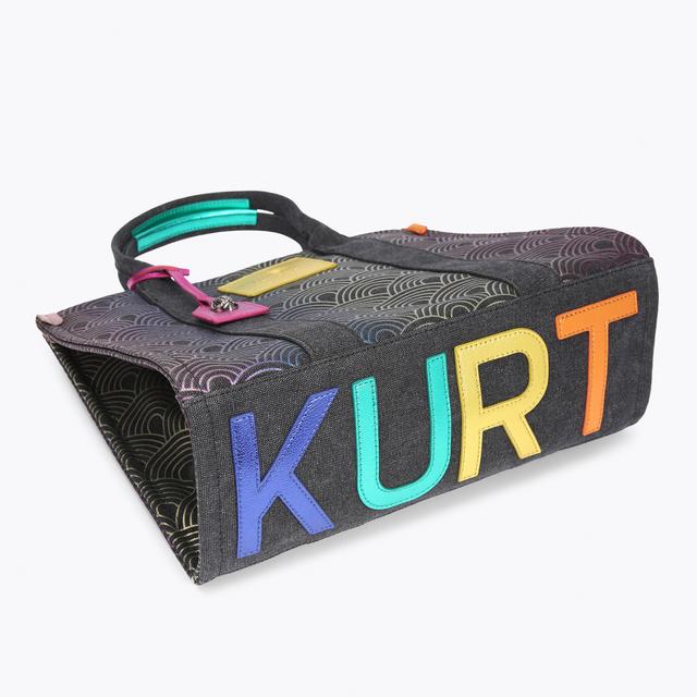 Carvela By Kurt Geiger SOUTHBANK TOTE Rainbow Ombre Cross Body Bag By KURT GEIGER LONDON