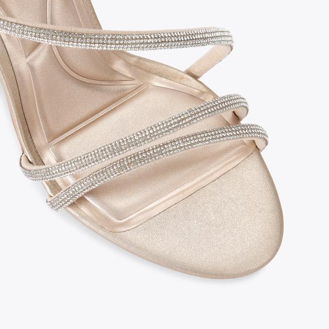 Carvela By Kurt Geiger SPIRAL 105 Champagne Spiral Heel By CARVELA