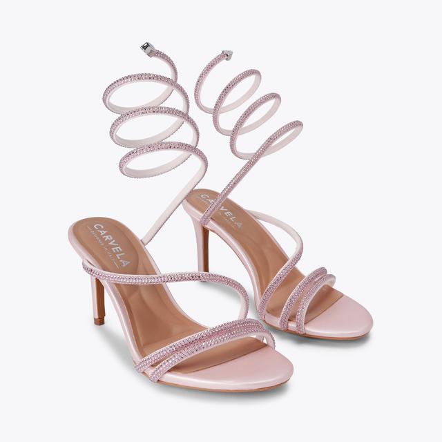Carvela By Kurt Geiger SPIRAL 80 Crystal Embellished Heel By CARVELA