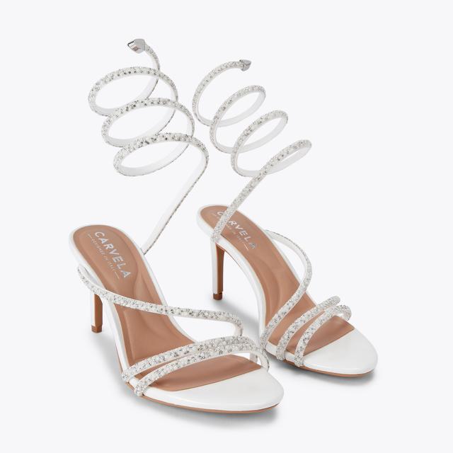 Carvela By Kurt Geiger SPIRAL 80 Crystal Embellished Spiral Heel By CARVELA