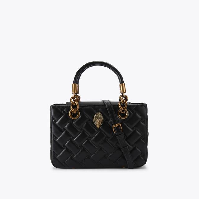 carvela by kurt geiger SQ KENSINGTON Black Top Handle Bag by KURT GEIGER LONDON