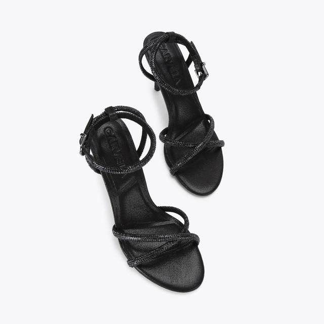 Carvela By Kurt Geiger STARGAZE Black Crystal Heels By CARVELA