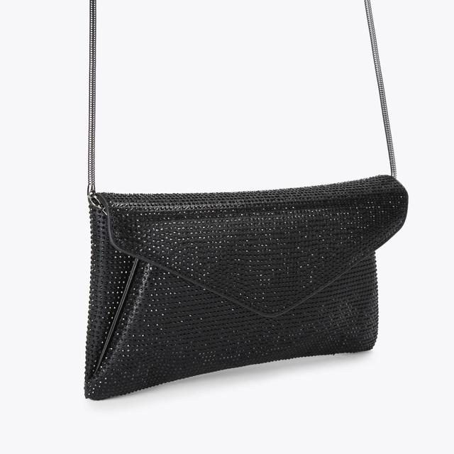 Carvela By Kurt Geiger STARGAZE CLUTCH Black Crystal Clutch Bag By CARVELA
