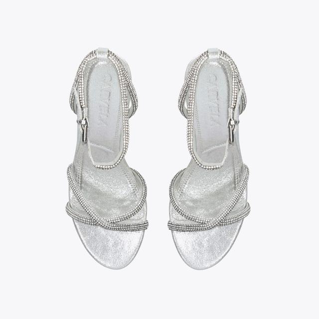 Carvela By Kurt Geiger STARGAZE Silver Heels By CARVELA