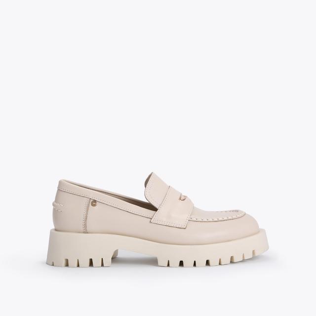 carvela by kurt geiger STOMPER Bone Leather Loafers by CARVELA
