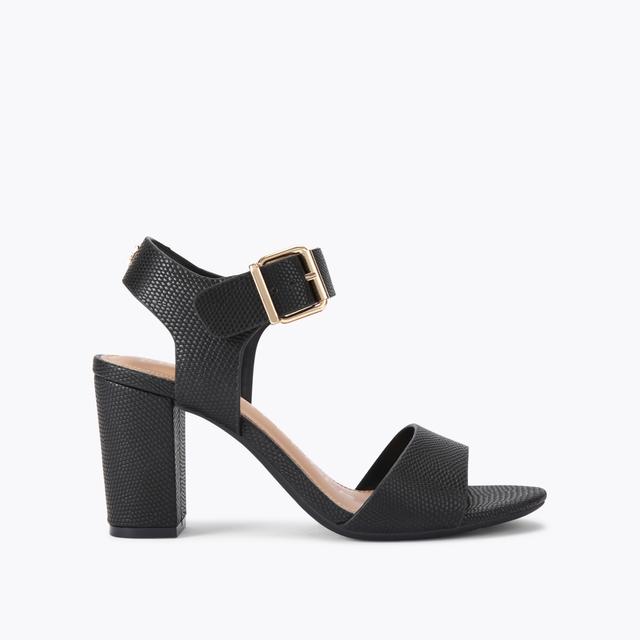 carvela by kurt geiger SUTTON Black Block Heels by KG KURT GEIGER