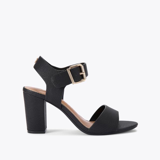 carvela by kurt geiger SUTTON2 Black Block Heels by KG KURT GEIGER