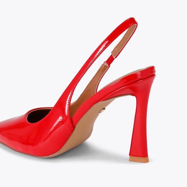 Carvela By Kurt Geiger SWEETIE COURT Red Patent Heel By KG KURT GEIGER