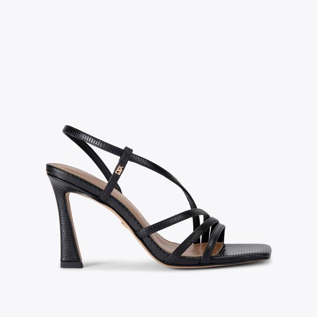 carvela by kurt geiger SWEETIE SANDAL Black Strappy Heel Sandal by KG KURT GEIGER