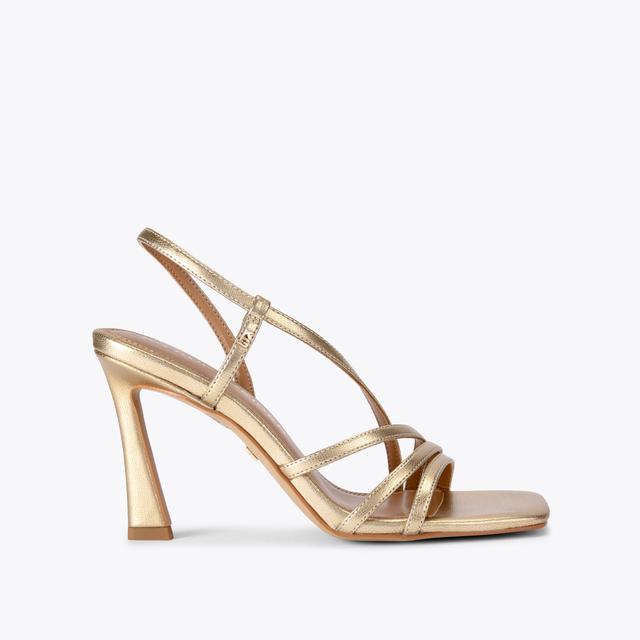 carvela by kurt geiger SWEETIE SANDAL Gold Heeled Sandal by KG KURT GEIGER