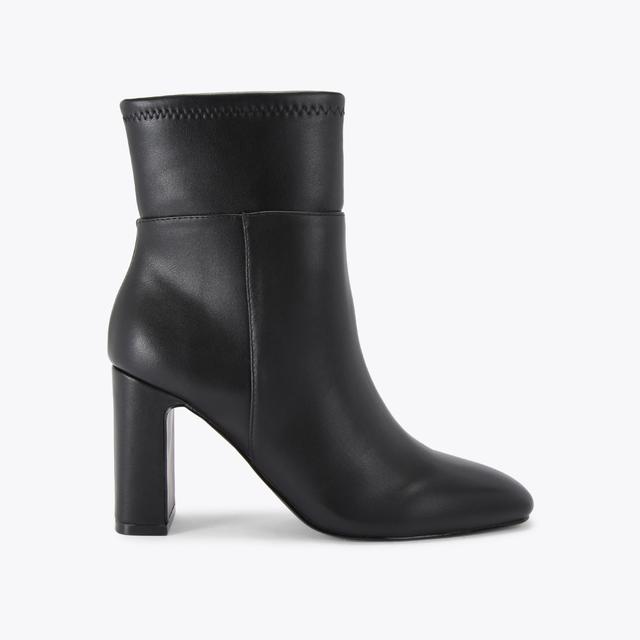 carvela by kurt geiger TITAN ANKLE Black Heeled Ankle Boot by KG KURT GEIGER