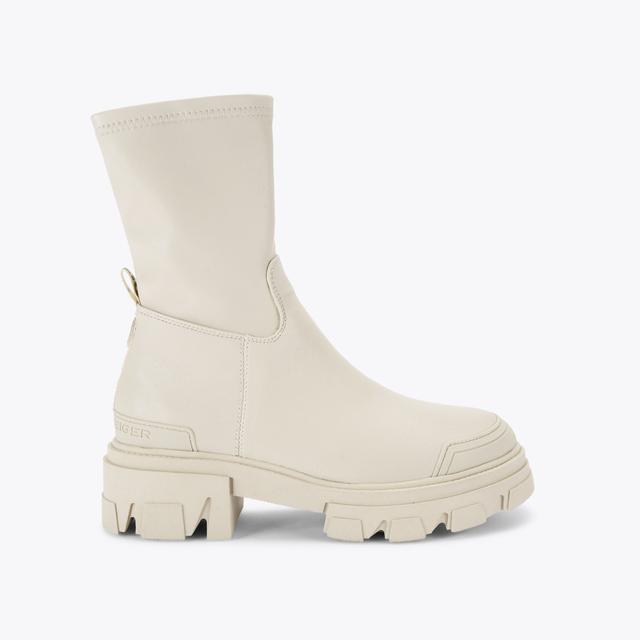carvela by kurt geiger TREKKER SOCK Cream Sock Boot by KG KURT GEIGER