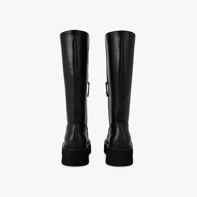 Carvela By Kurt Geiger TRICK HIGH LEG Black High Leg Boot By KG KURT GEIGER