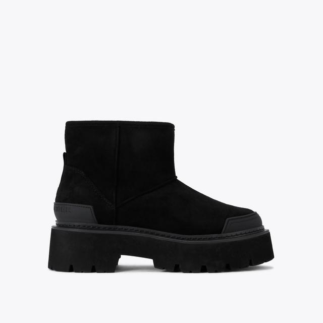 carvela by kurt geiger TRICK WARM Black Soft Warm Boots by KG KURT GEIGER