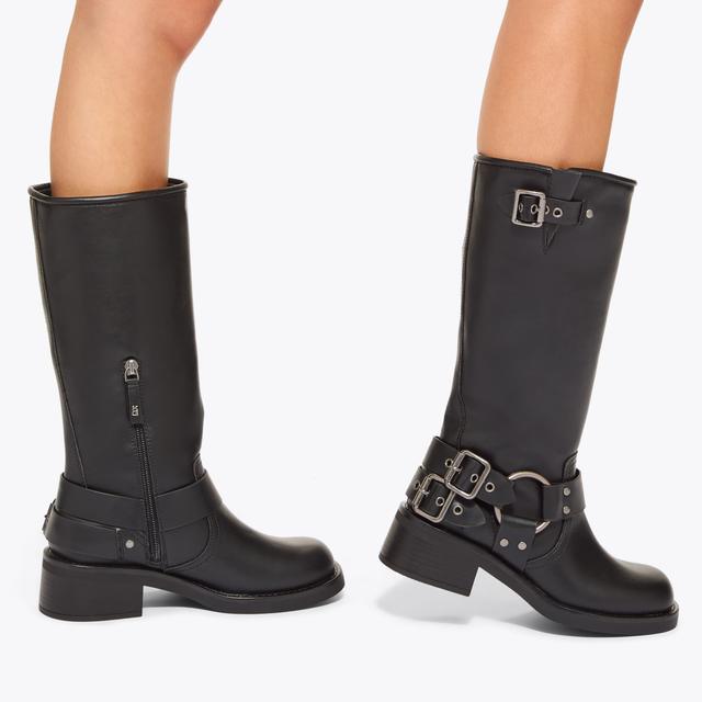 Carvela By Kurt Geiger TRISHA Black Ankle Boot By KG KURT GEIGER