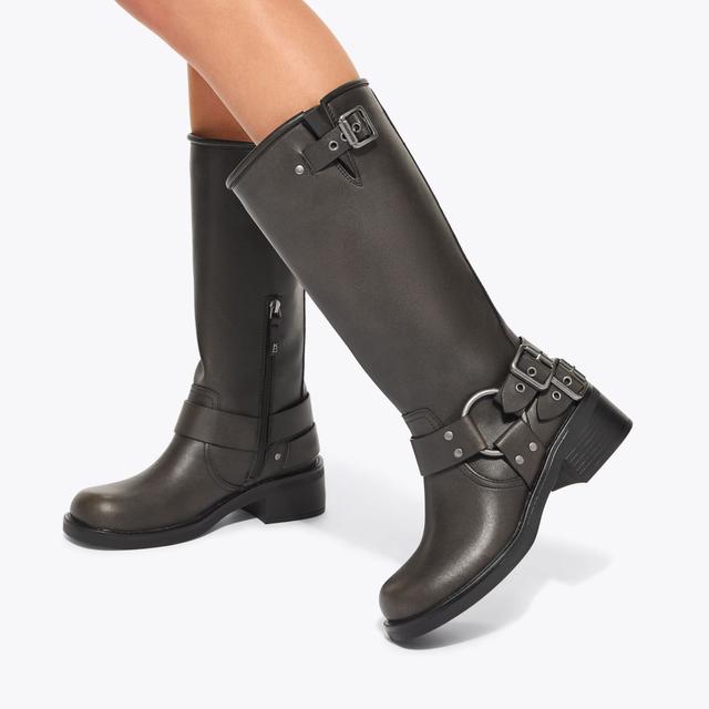 Carvela By Kurt Geiger TRISHA Brown Knee High Boot By KG KURT GEIGER