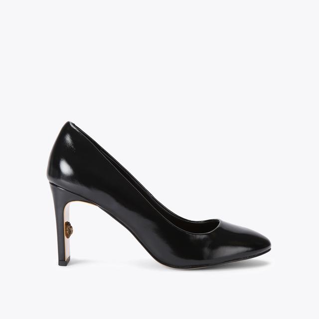 carvela by kurt geiger VICTORIA COURT 85MM Black Court Heels by KURT GEIGER LONDON