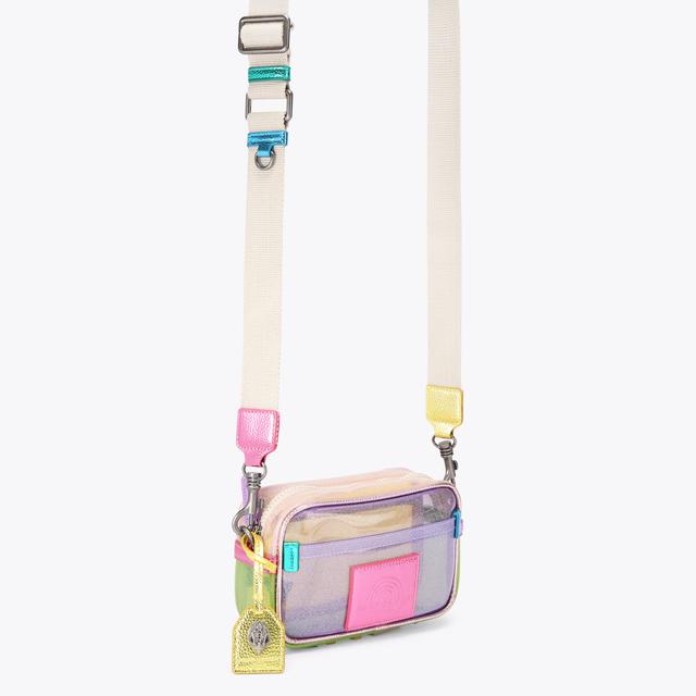 Carvela By Kurt Geiger VINYL SOUTHBANK SM CAMERA Vinyl Glitter Southbank Bag By KURT GEIGER LONDON