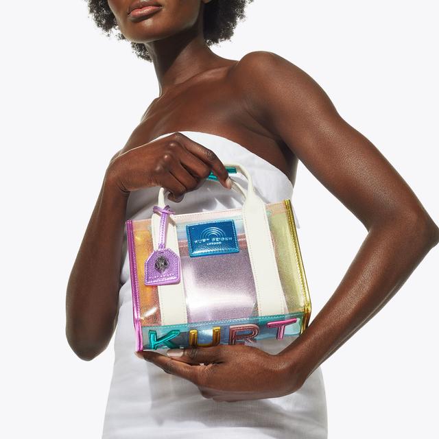 Carvela By Kurt Geiger VINYL XS SOUTHBANK TOTE Extra Small Vinyl Tote Bag By KURT GEIGER LONDON