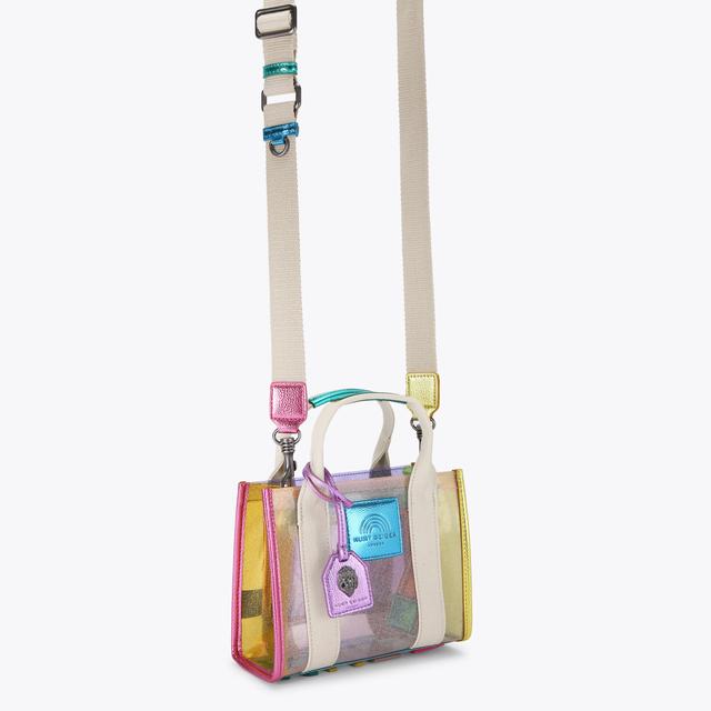 Carvela By Kurt Geiger VINYL XS SOUTHBANK TOTE Extra Small Vinyl Tote Bag By KURT GEIGER LONDON