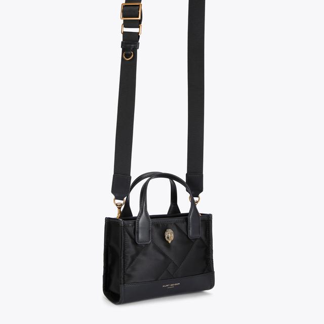 Carvela By Kurt Geiger XS RECYCLED SQ SHOPPER Black Micro Bag By KURT GEIGER LONDON