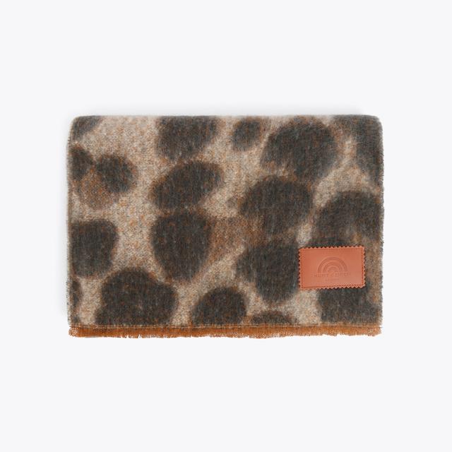 Carvela By Kurt Geiger YARNDYE SCARF Animal Print Fluffy Scarf By KURT GEIGER LONDON