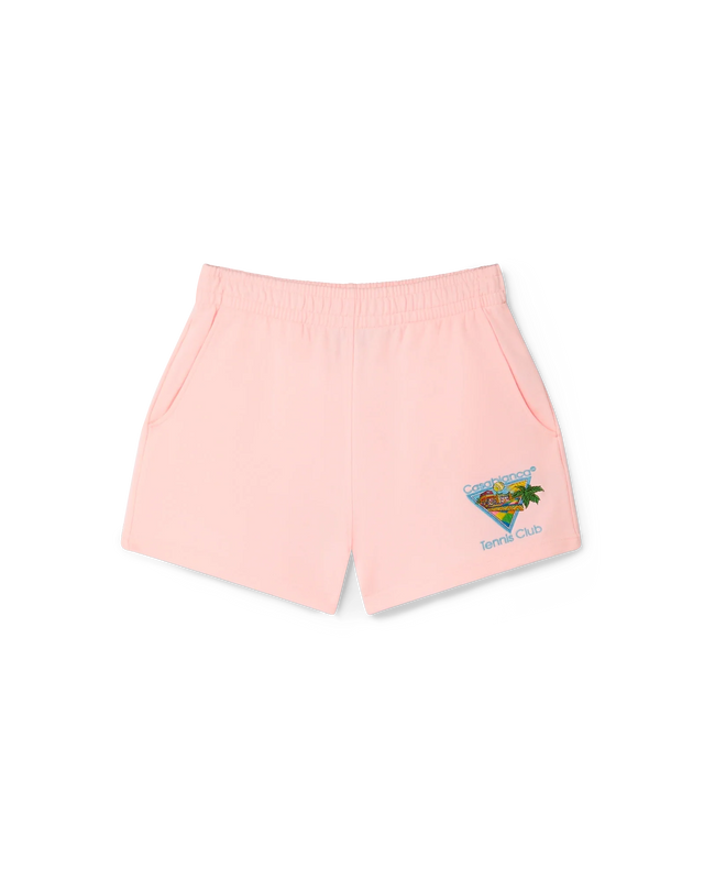 casablanca Afro Cubism Tennis Club Sweatshorts | Casablanca Paris