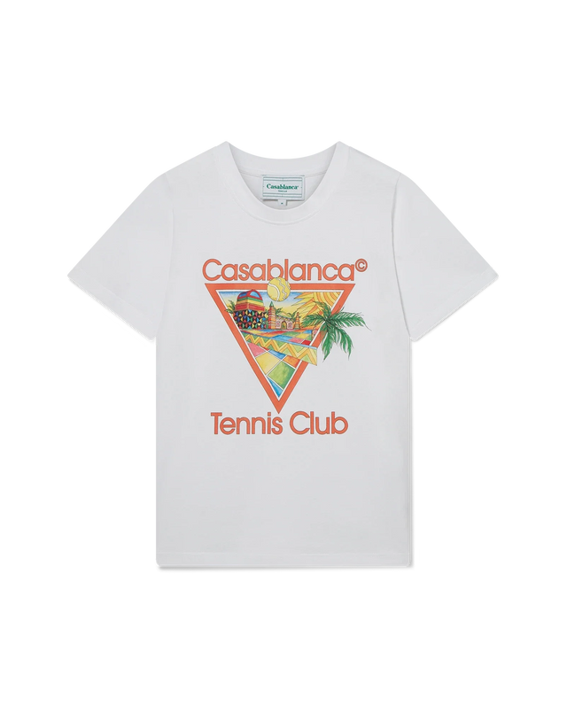casablanca Afro Cubism Tennis Club T-Shirt | Casablanca Paris