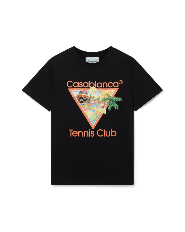 casablanca Afro Cubism Tennis Club T-Shirt | Casablanca Paris