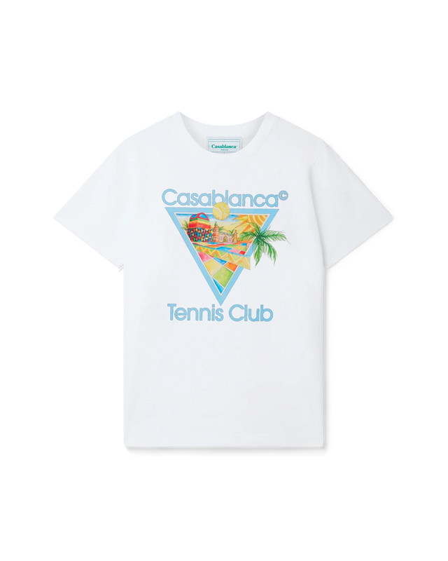 casablanca Afro Cubism Tennis Club T-Shirt | Casablanca Paris