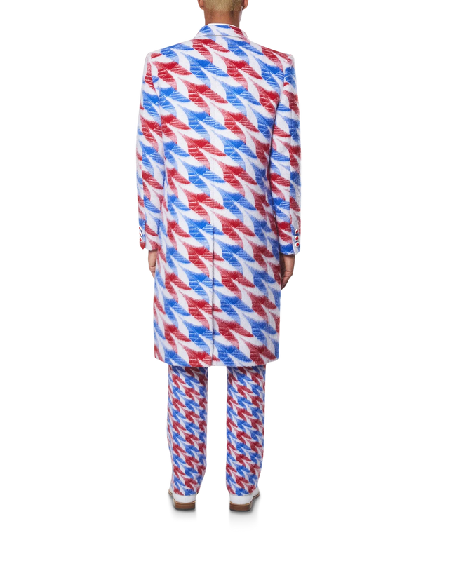 Casablanca Aviation Houndstooth Brushed Jacquard Jacket | Casablanca Paris