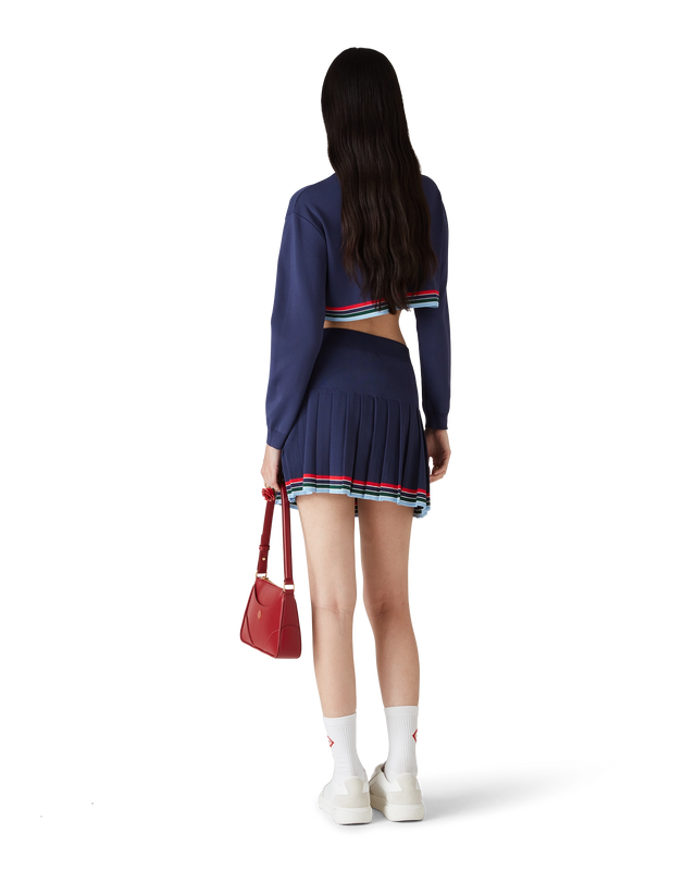 Casablanca Baseball Cropped Jumper | Casablanca Paris