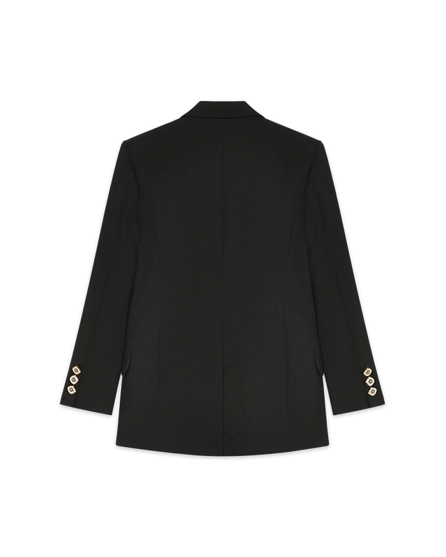 Casablanca Black Double Breasted Blazer | Casablanca Paris