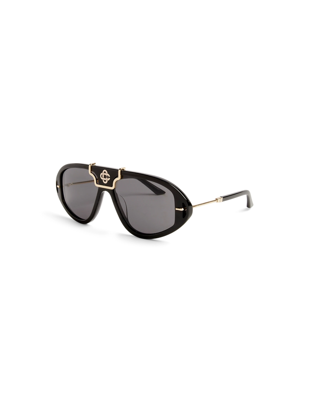 casablanca Black & Gold The Hacienda Sunglasses | Casablanca Paris
